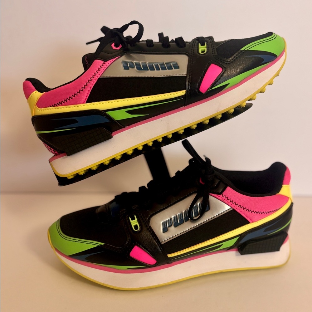 PUMA Women's Mile Rider 'Sunny Getaway' sneaker size 8.5